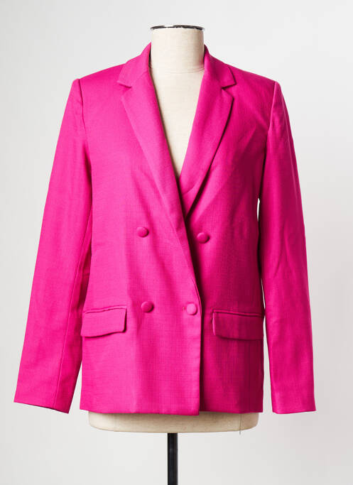 Blazer rose GRACE & MILA pour femme