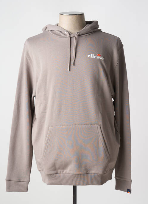 Sweat-shirt à capuche gris ELLESSE pour homme
