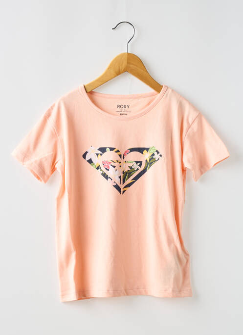 T-shirt orange ROXY pour fille