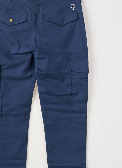 Pantalon droit bleu FAGUO homme