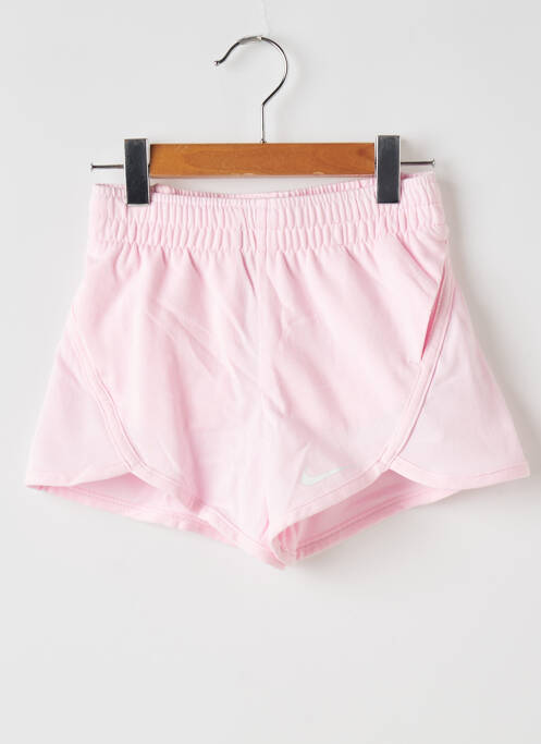 Short rose NIKE pour fille