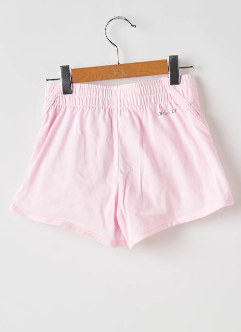 Short rose NIKE fille