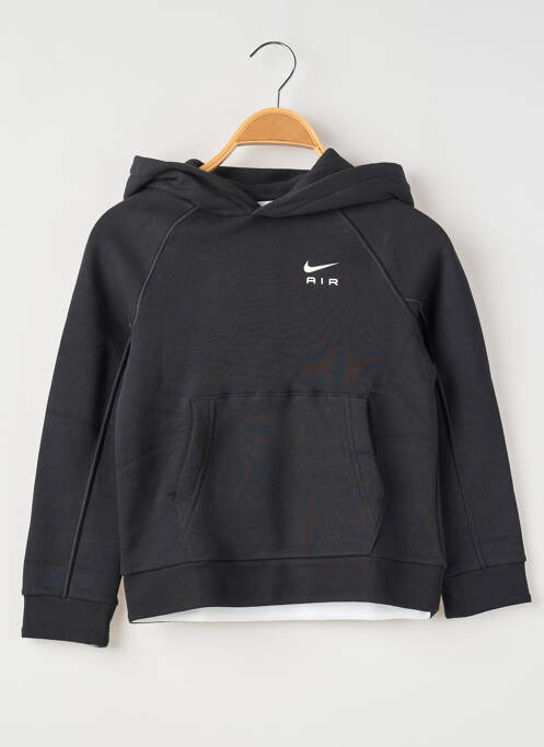Sweat-shirt à capuche noir NIKE pour enfant