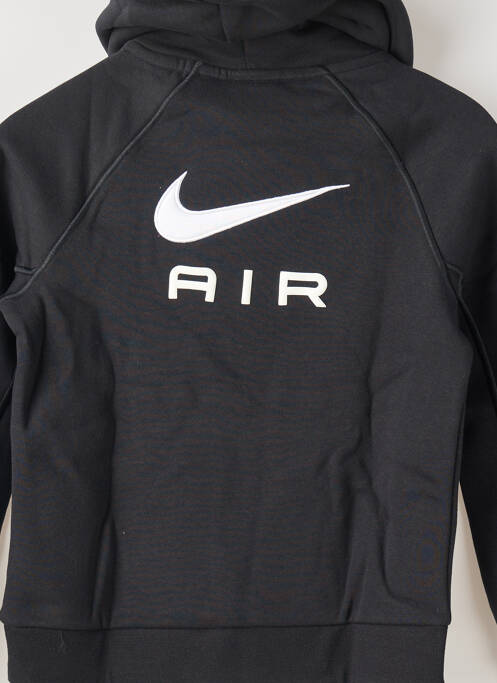 Sweat-shirt à capuche noir NIKE pour enfant