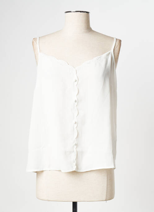 Débardeur blanc I.CODE (By IKKS) pour femme