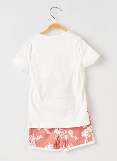 Pyjama blanc PETIT BATEAU fille