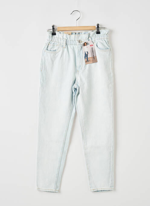 Jeans coupe droite blanc LEVIS pour fille
