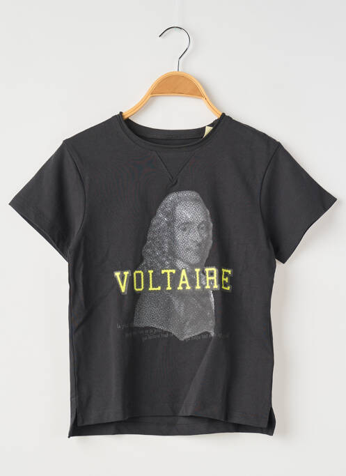 T-shirt gris ZADIG & VOLTAIRE pour garçon