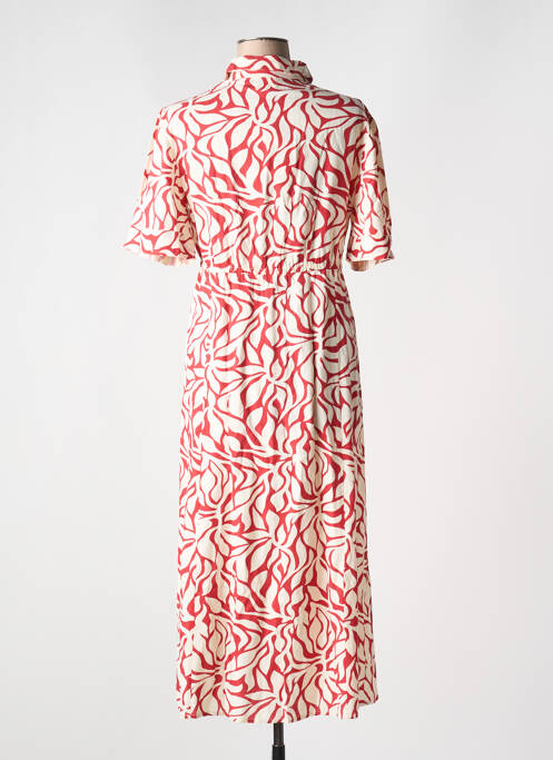 Robe longue rouge AN' GE pour femme