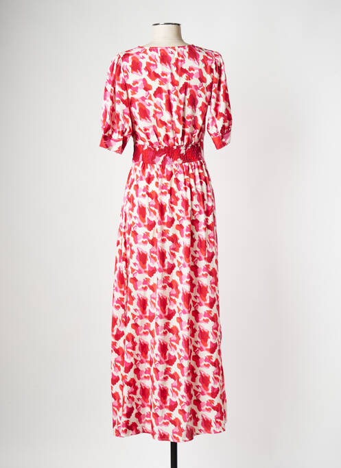 Robe mi-longue beige AN' GE pour femme