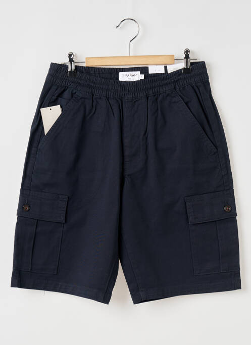 Short bleu FARAH pour homme