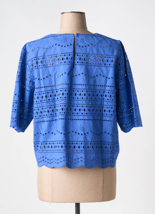 Top bleu TOMMY HILFIGER femme