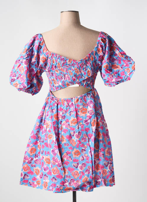 Robe courte bleu GRACE & MILA pour femme