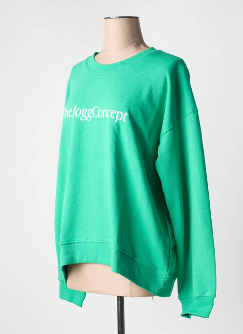 Sweat-shirt vert THE JOGG CONCEPT pour femme