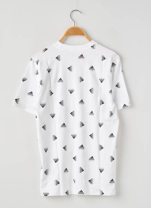 T-shirt blanc ADIDAS pour garçon