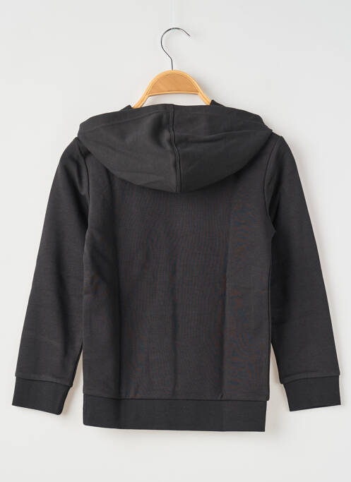 Sweat-shirt à capuche noir ADIDAS garçon