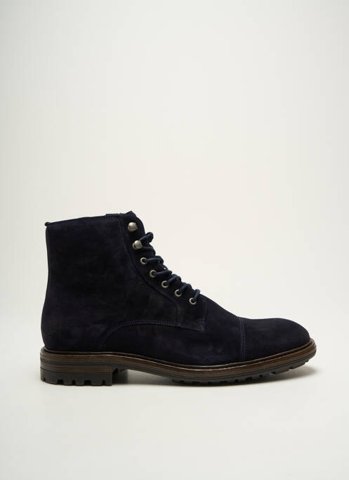 Bottines/Boots bleu BLACKSTONE pour homme