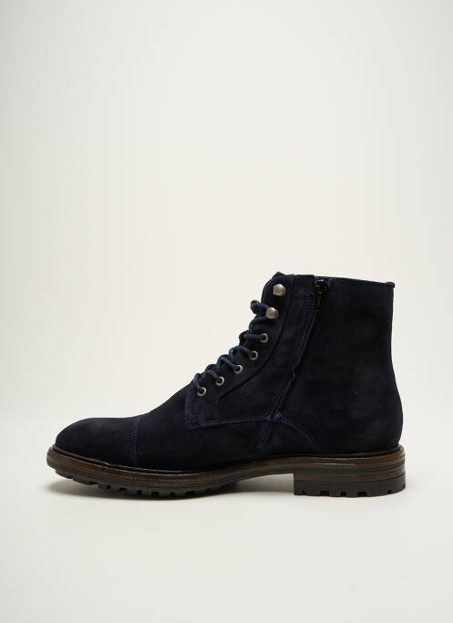 Bottines/Boots bleu BLACKSTONE pour homme