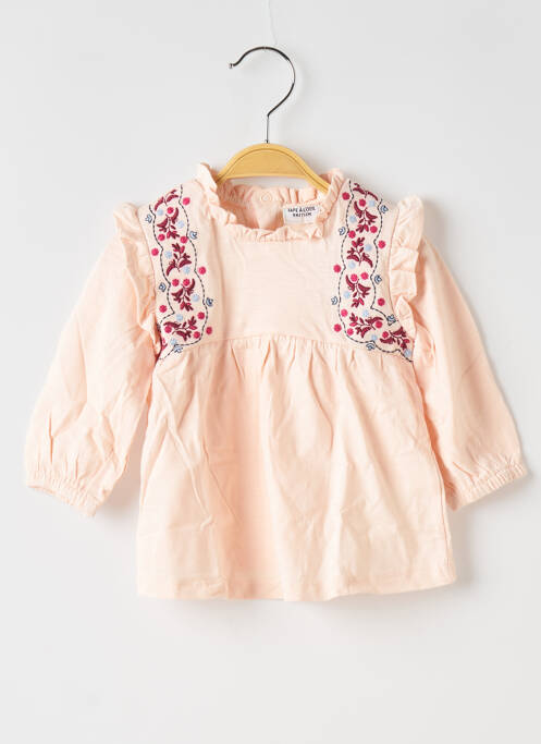 Blouse rose TAPE À L'OEIL pour fille