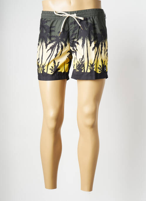 Short de bain vert QUIKSILVER pour homme