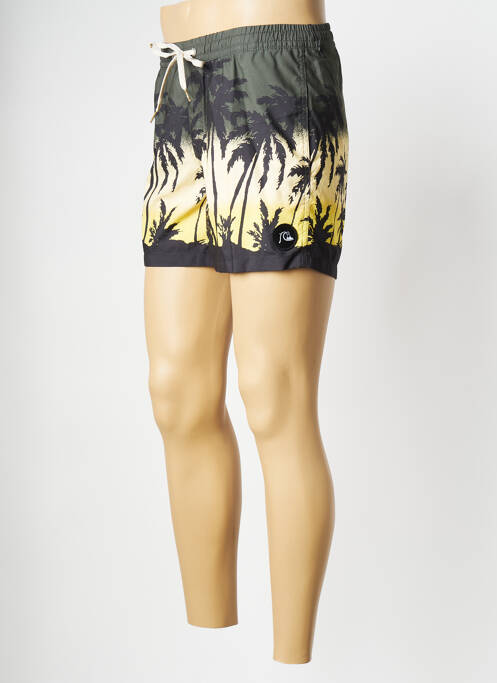 Short de bain vert QUIKSILVER homme