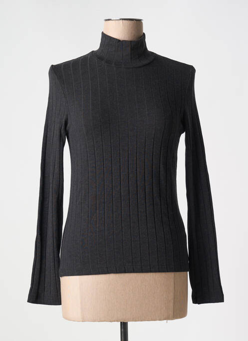 Sous-pull noir THINKING MU pour femme