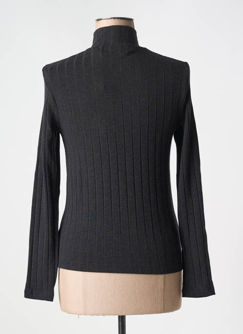 Sous-pull noir THINKING MU pour femme