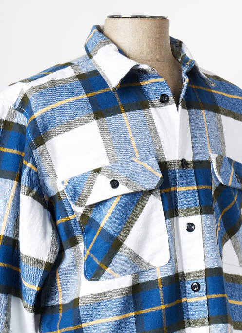 Chemise manches longues bleu SELECTED pour homme