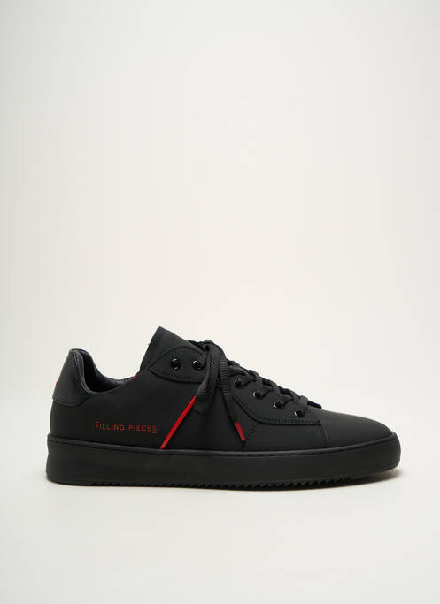 Baskets noir FILLING PIECES pour homme