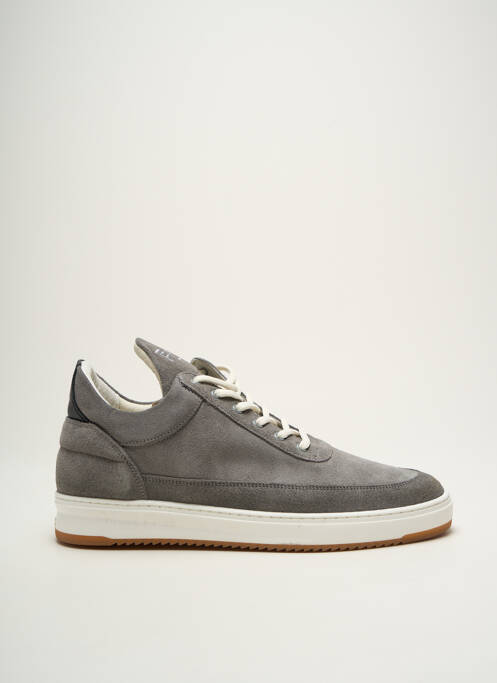 Baskets gris FILLING PIECES pour homme