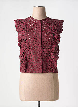 Top rouge ESSENTIEL ANTWERP pour femme