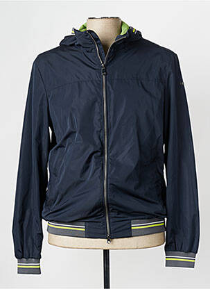Blouson capuche bleu GEOX homme