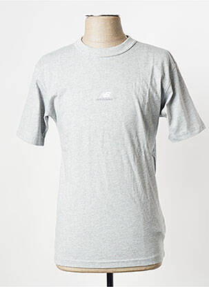 T-shirt col rond gris NEW BALANCE homme