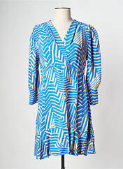 Robe courte bleu AN' GE pour femme seconde vue