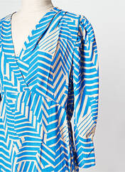 Robe courte bleu AN' GE pour femme seconde vue