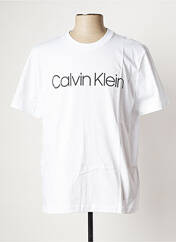 T-shirt blanc CALVIN KLEIN pour homme seconde vue