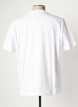 T-shirt col rond blanc CALVIN KLEIN homme