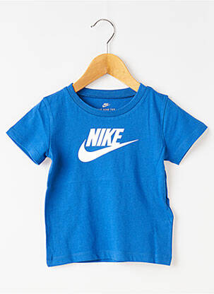 T-shirt col rond bleu NIKE garçon