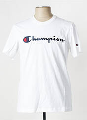 T-shirt blanc CHAMPION pour homme seconde vue