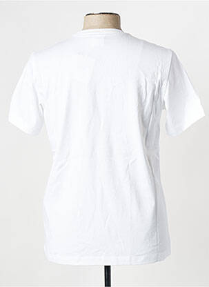 T-shirt col rond blanc CHAMPION homme