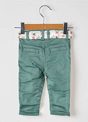Pantalon droit vert TAPE À L'OEIL pour fille seconde vue