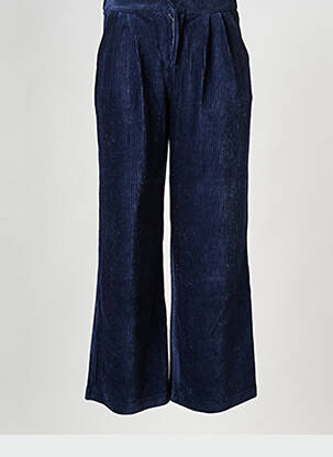 Pantalon large bleu THE KORNER femme