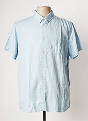 Chemise manches courtes bleu KNOWLEDGE COTTON APPAREL pour homme seconde vue