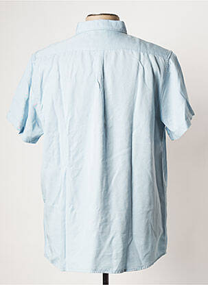 Chemise manches courtes bleu KNOWLEDGE COTTON APPAREL homme