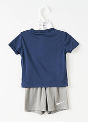 Ensemble short gris NIKE pour garçon seconde vue