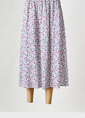 Jupe mi-longue blanc JOLIE JOLIE PAR PETITE MENDIGOTE pour femme seconde vue