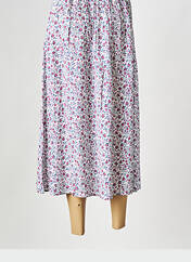 Jupe mi-longue blanc JOLIE JOLIE PAR PETITE MENDIGOTE pour femme seconde vue