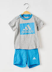 Ensemble short multicolore ADIDAS pour enfant seconde vue