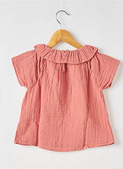 Top rose PETIT BATEAU pour fille seconde vue