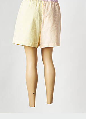 Short jaune GRACE & MILA femme